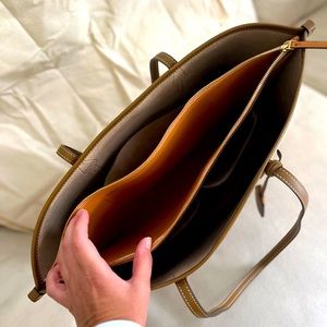 Tory Burch Perry T Monogram Jacquard Shopper Tote Bag